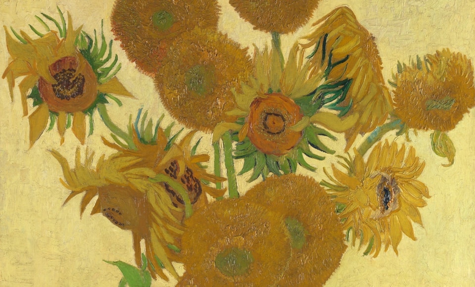 Van Gogh’s Sunflowers 1888 at NGA