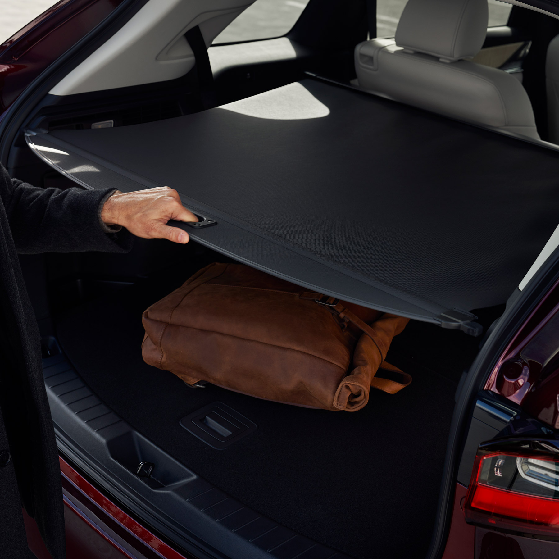 KMV6V1350 Retractable Cargo Cover Mazda Accessories kmv6v1350-retractable-cargo-cover-mazda-accessories