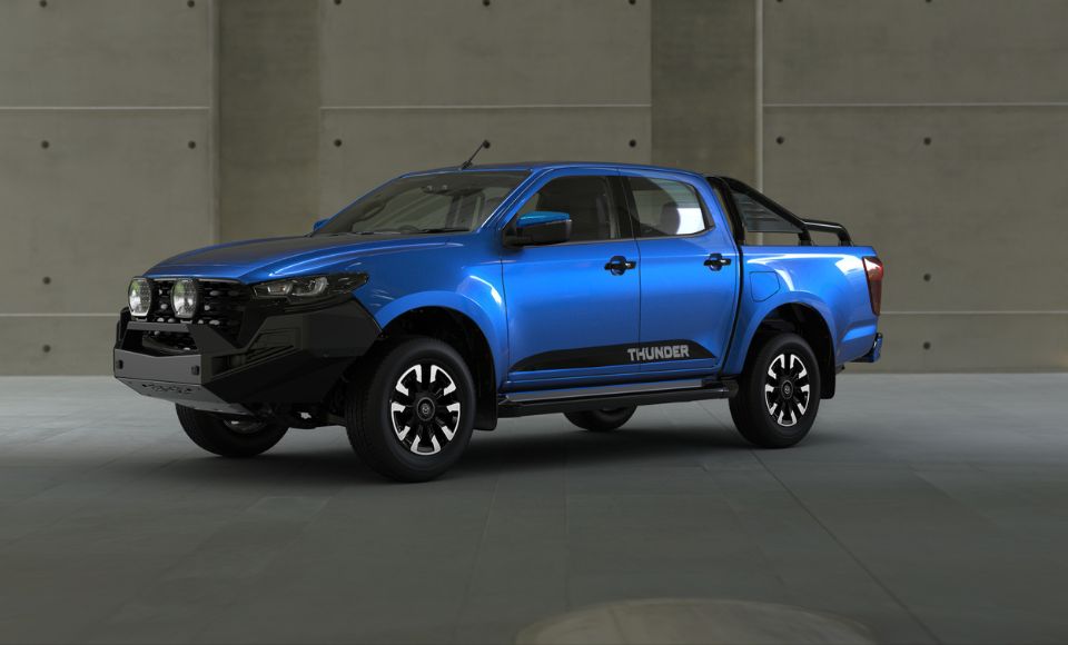 2026 Mazda BT-50 Thunder Blue