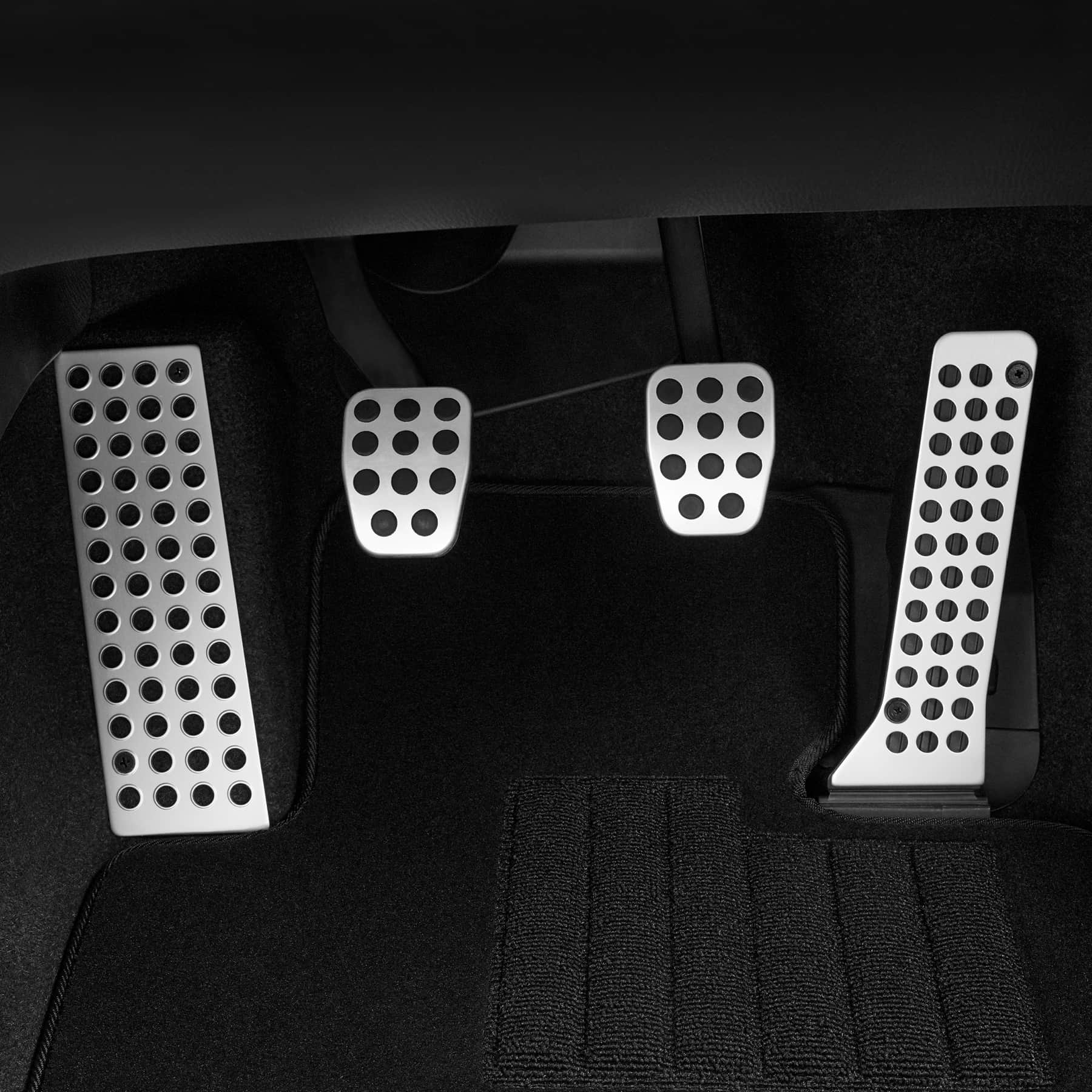 Alloy Pedal Covers (MT) Mazda Accessories