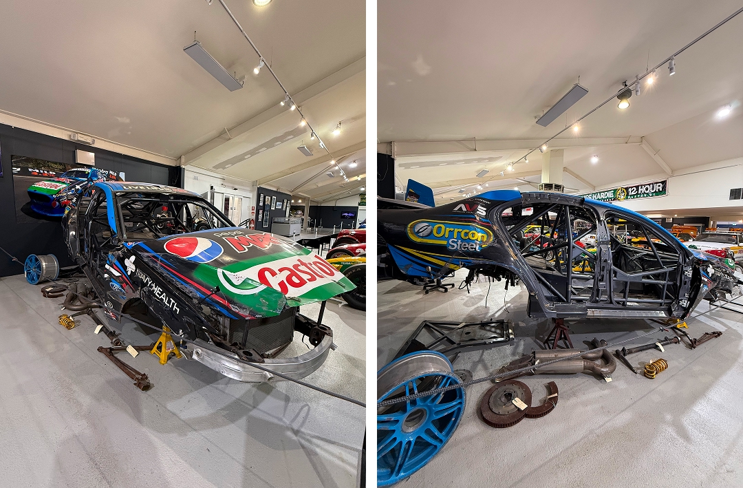 2015 Ford Falcon FG X; last raced 2015 Supercheap Auto Bathurst 1000, crashed in the qualifying round, defending champion Chaz Mostert