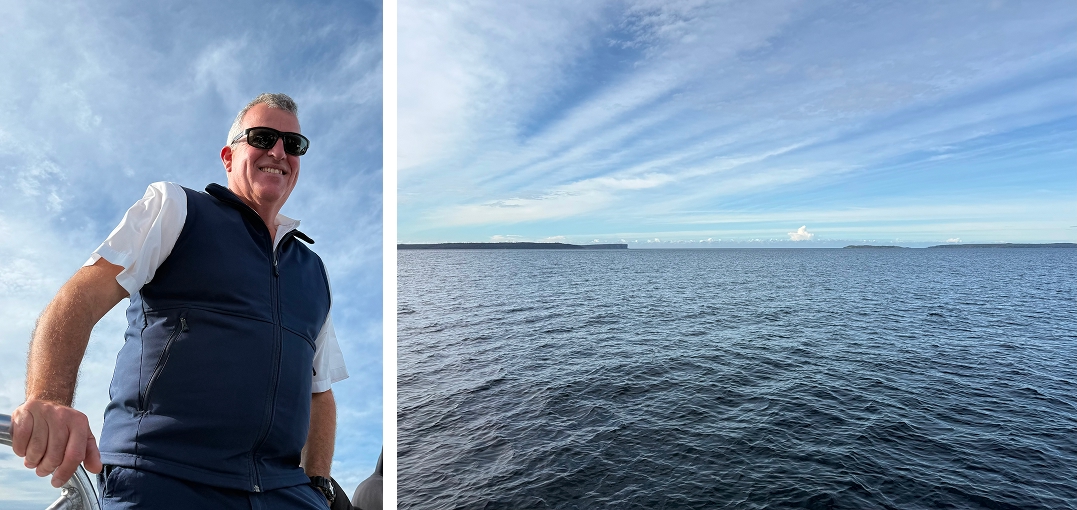 Whale watching cruise with Jervis Bay Wild on Jervis Bay, NSW South Coast