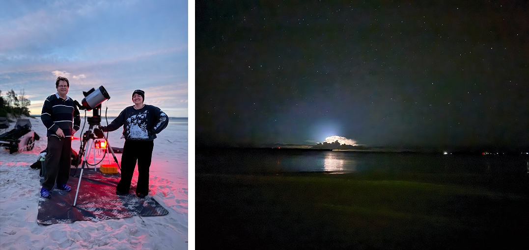 Jervis Bay Stargazing experience near Huskisson, dark sky astronomy NSW South Coast