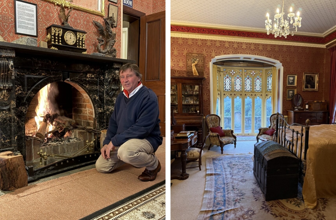 At Abercrombie House with Christopher Morgan