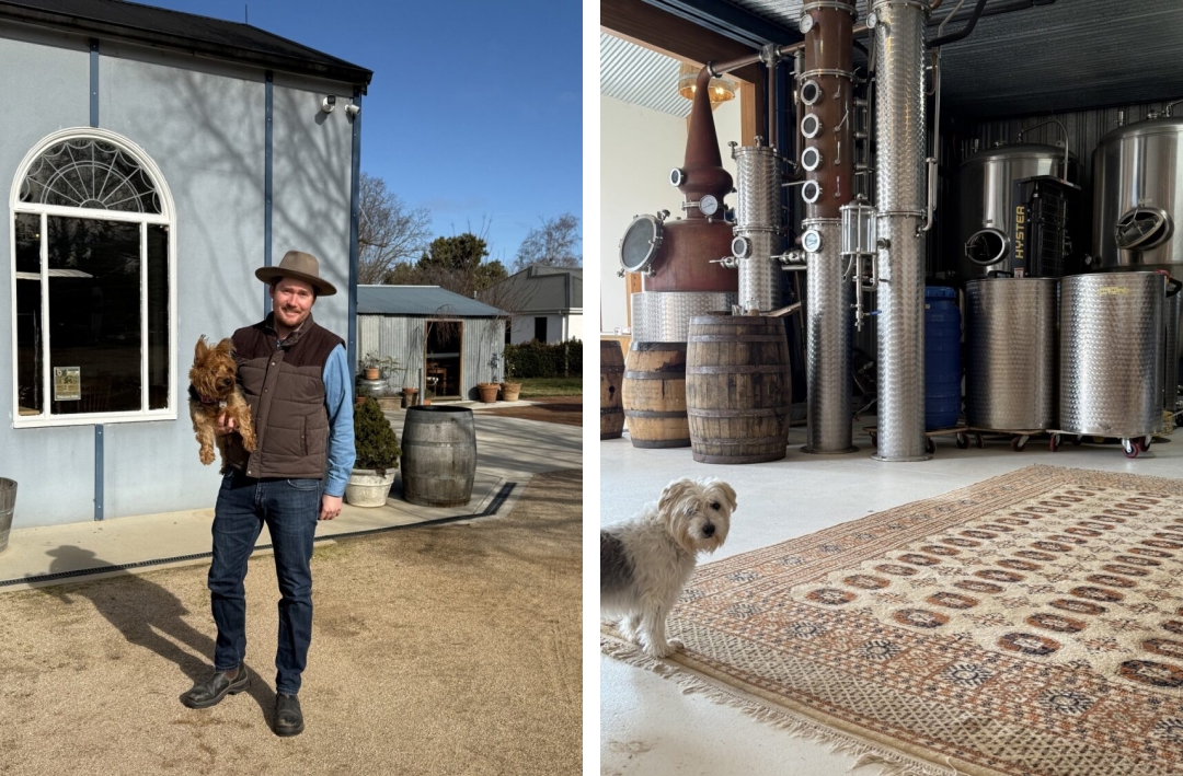 At The Grange Distillery with Nick Jones