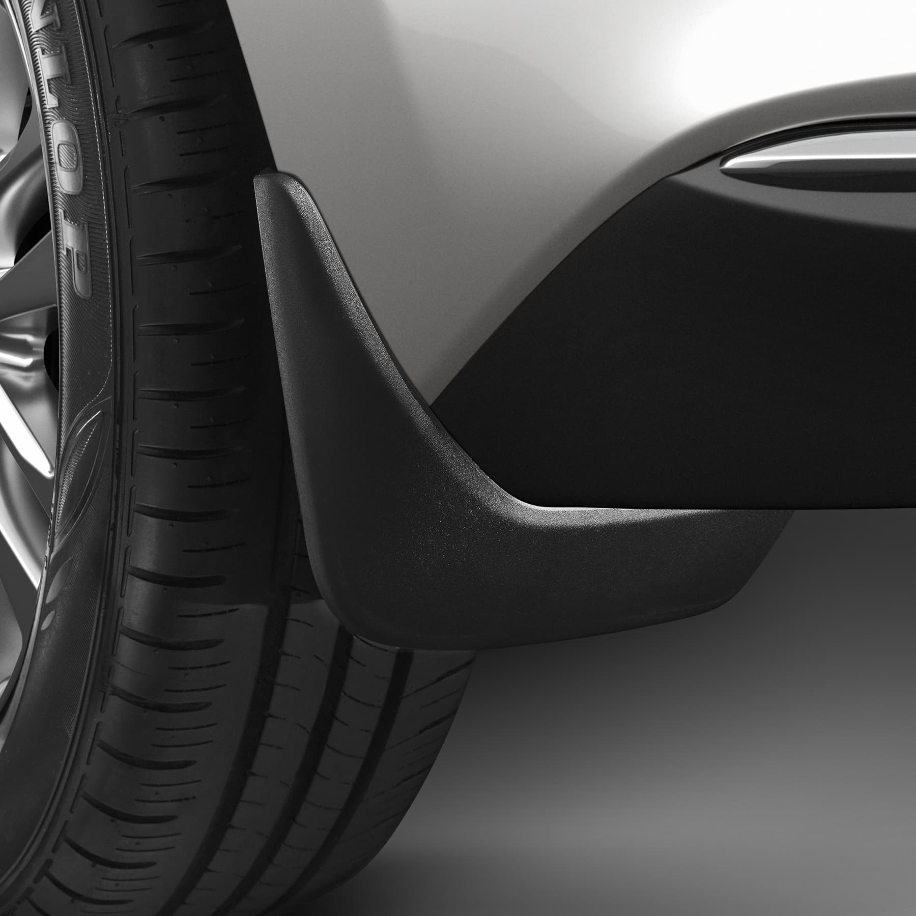 Rear mud guards