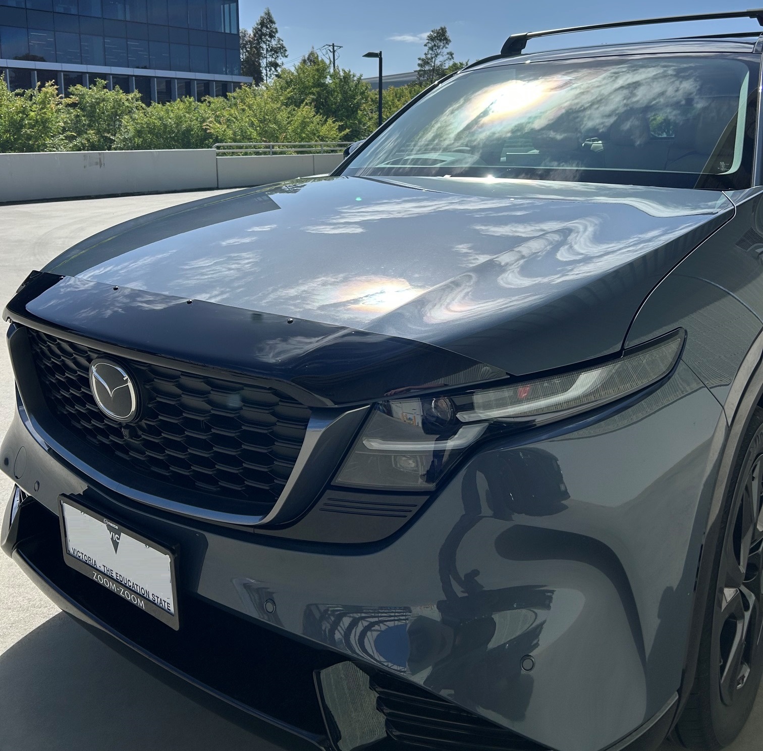 CX-5 Bonnet Protector (smoke)