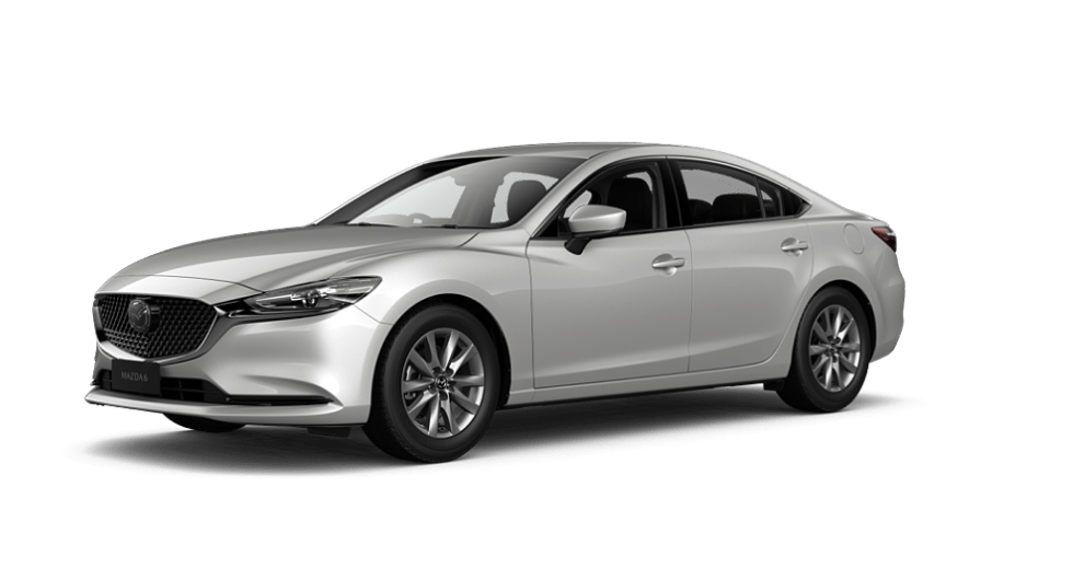Mazda6 sedan Rhodium White Metallic 360 view - 1