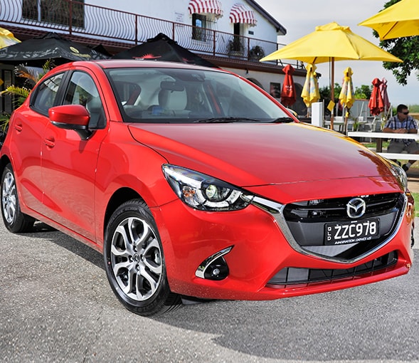 Standard safety firsts on New Mazda2