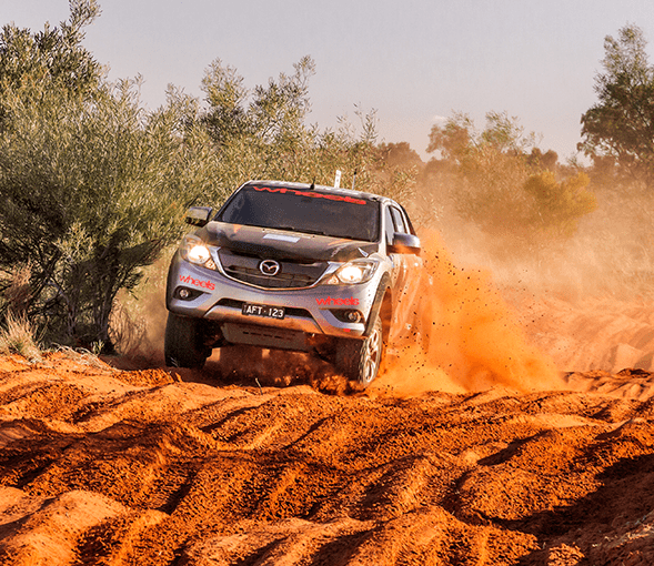 Mazda BT-50 at Finke 2016