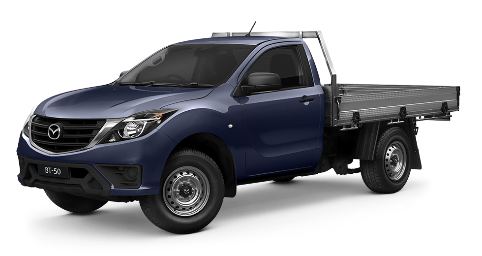 New-Look BT-50 Single Cab 4x4 XT with tray