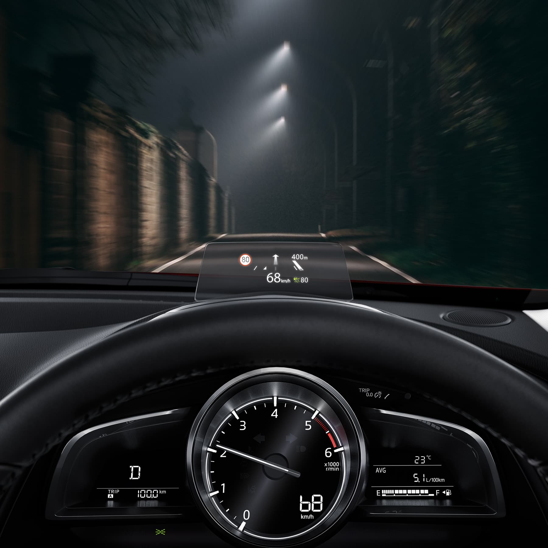 Active Driving Display