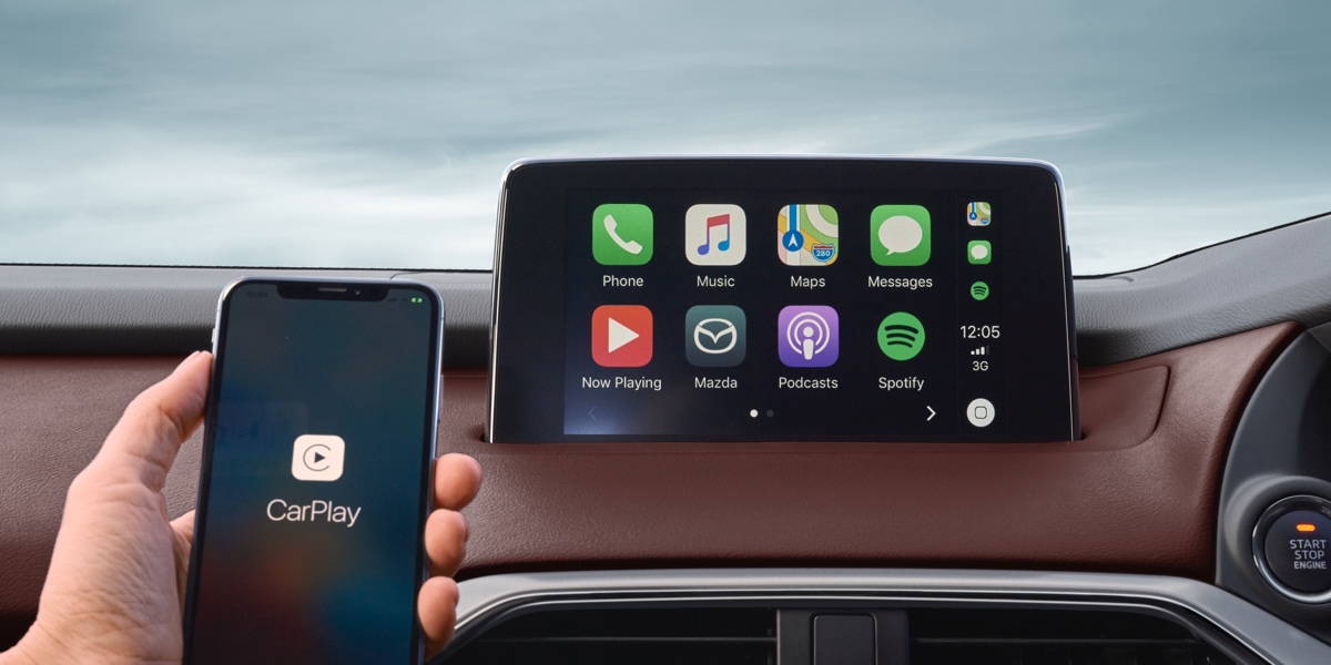 MZD CONNECT NOW WITH APPLE® CARPLAY & ANDROID® AUTO