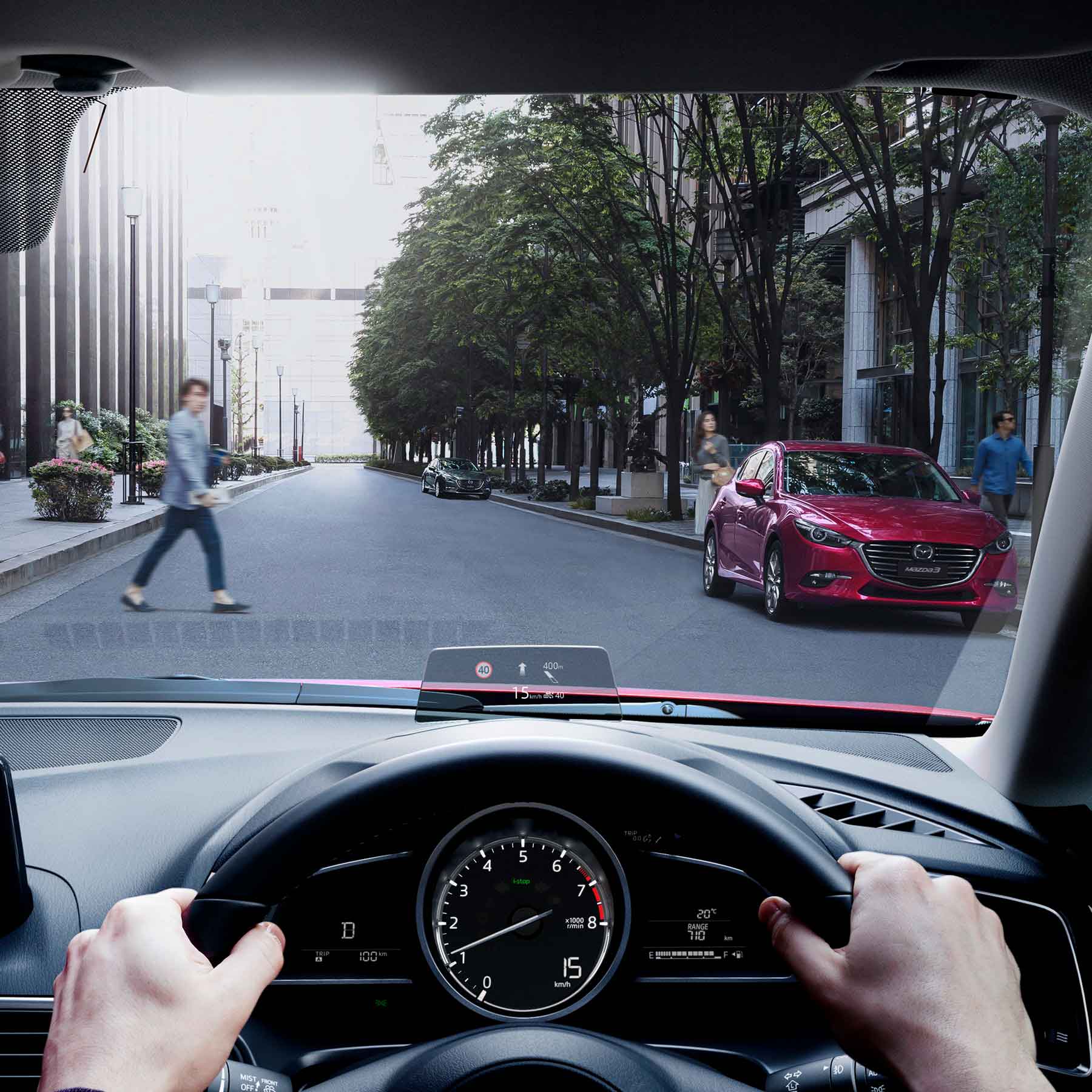 Active Driving Display